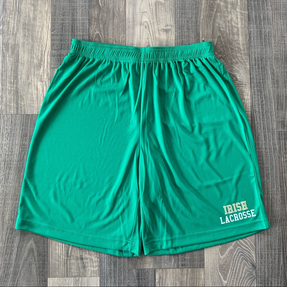 NEW Men’s OTC IRISH LACROSSE Tek Short Kelly Green